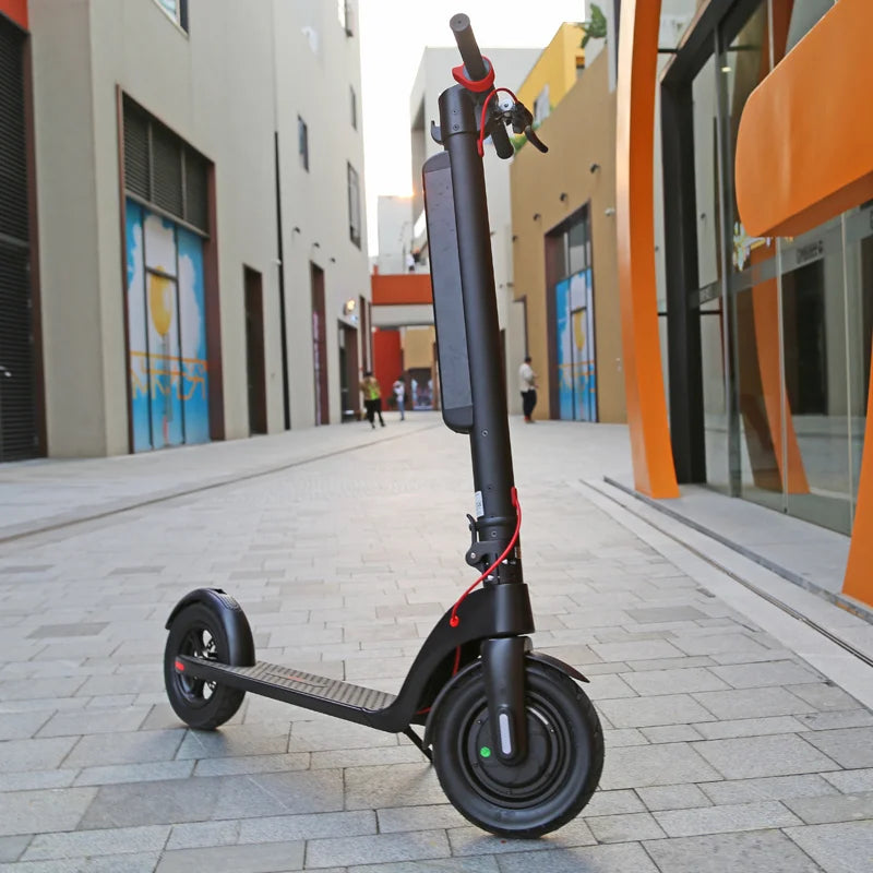X8 Electric Scooters for Adult,10” Escooter 28 Miles Range,15MPH