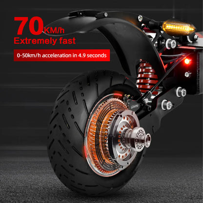 1600W Electric Scooter Hub Motor for Q7 Pro Front/Rear Drive Brushless Motor